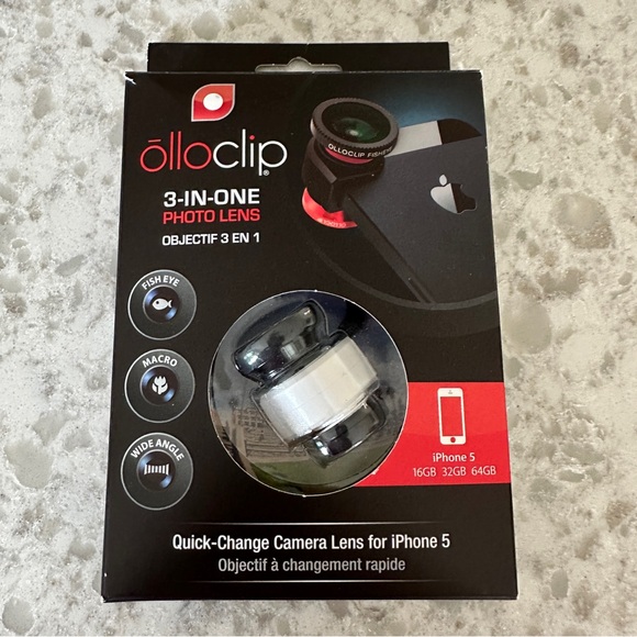 🆕 ōlloclip  3-IN-ONE Photo Lens for iPhone 5 - Picture 12 of 13